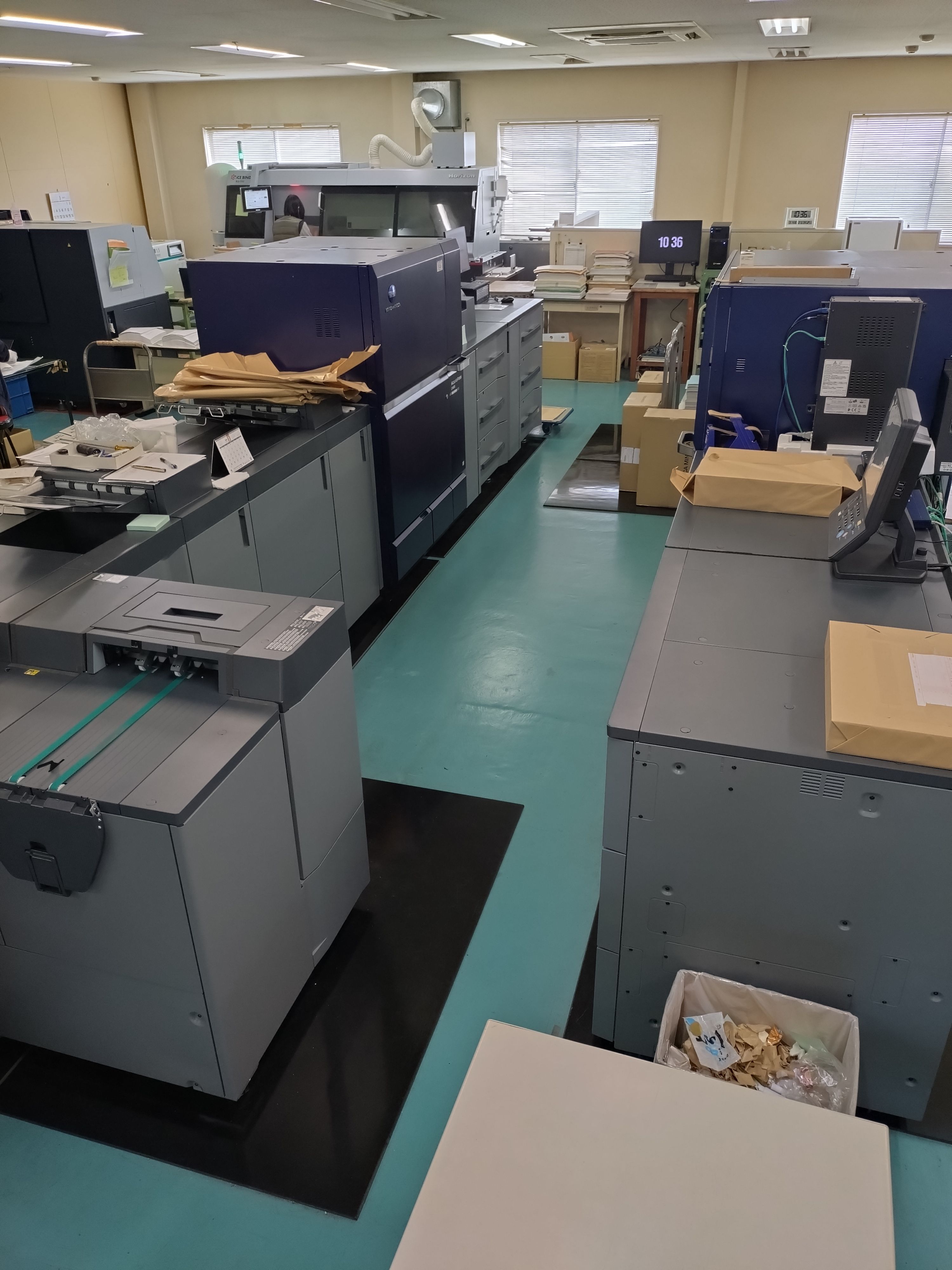 株式会社美巧社木太工場のオンデマンドプリンター（カラー）